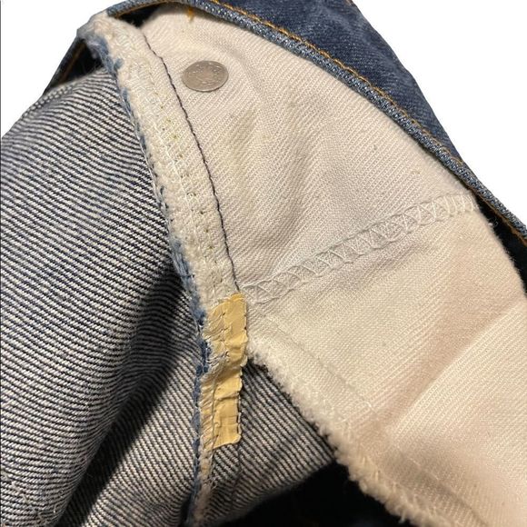 Levi’s Vintage 70s 80s Men’s Orange Tab Medium Wash Bootcut Denim Jeans - Picture 8 of 13